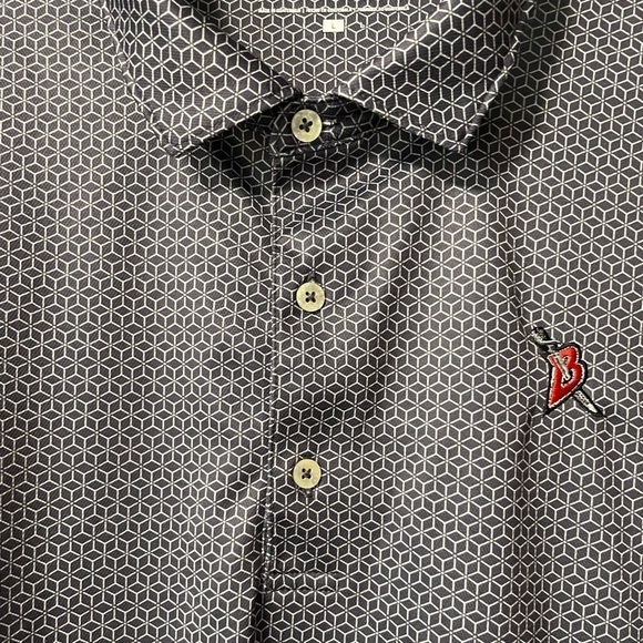 Bermuda Sands mens golf polo shirt. Size Large - Picture 3 of 9